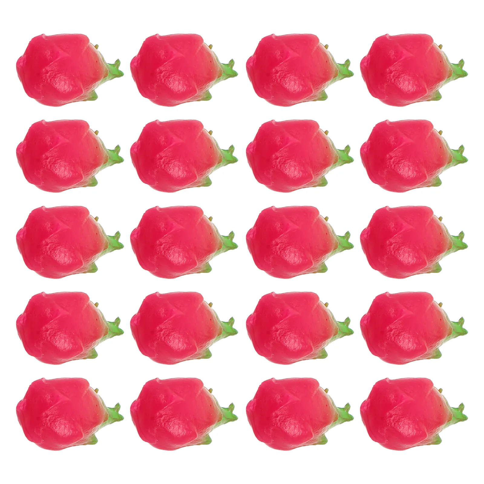 

20Pcs Mini Fruit Accessories Realistic Dollhouse Food Pretend Play Kitchen Artificial Mini Fruit for Crafts Decorations Garden