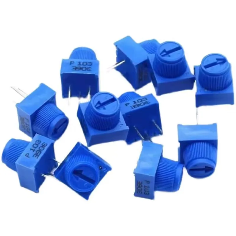 

Top adjustment with cap 3386P-1-103 503 102 500R precision adjustable potentiometer 10K50K1K inserted directly 100ppm