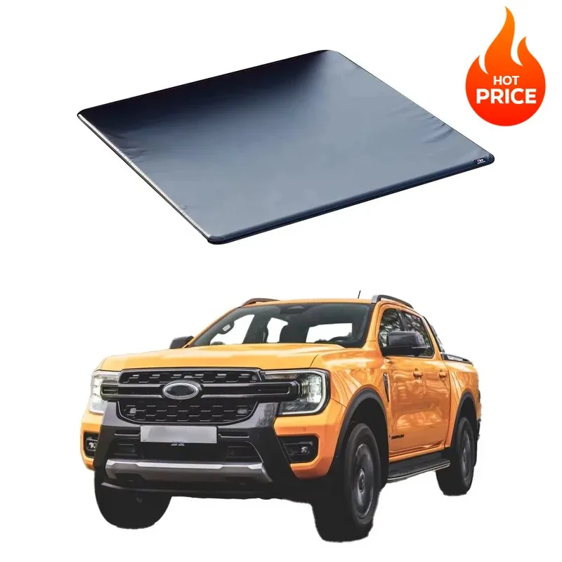 Factory Hot Selling Customized High-Quality Soft Roll-up Tonneau Cover for  Ranger Next Gen Wildtrak - Topflip Ultimate Bed Cove