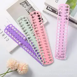 Embroidery Floss Organizer Craft Storage Holder 37-Hole Embroidery Thread Organizer PC Winding Board For DIY Sewing Storage