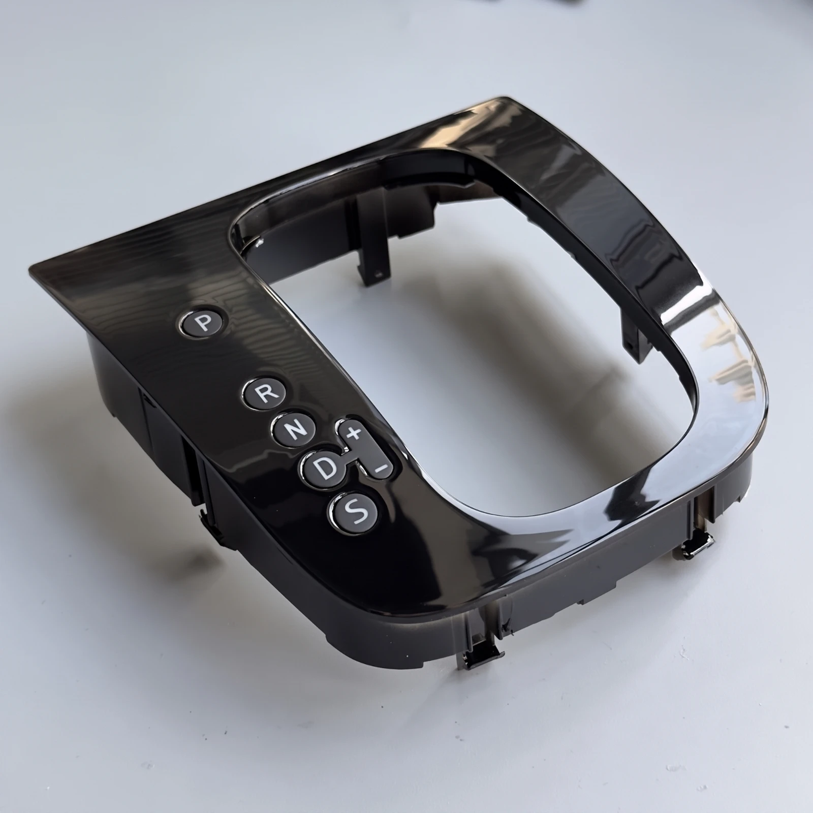 Shifter Trim with Gear Display Exact Fit Gear Selector Trim Cover Gearbox Shifter Bezel Reflective Selector Bezel High Quality