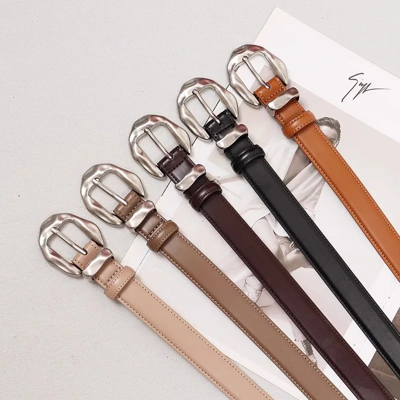 المرأة خمر مشبك جلد طبيعي فستان Cummerbunds الكورسيهات حزام أحزمة الديكور حزام ضيق R2857