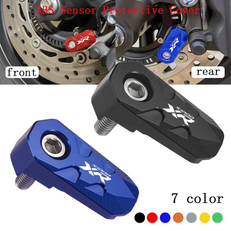 For BMW S1000XR S1000 XR S1000 XR 2015-2025 Motorcycle CNC Aluminum Front Rear wheel ABS Sensor Guard Protection Accessories