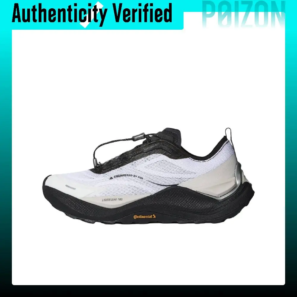 Adidas FOS HOLO PEAK Trail Running Shoes Unisex Low-top Crystal White/Black/Carbon Black LA8116