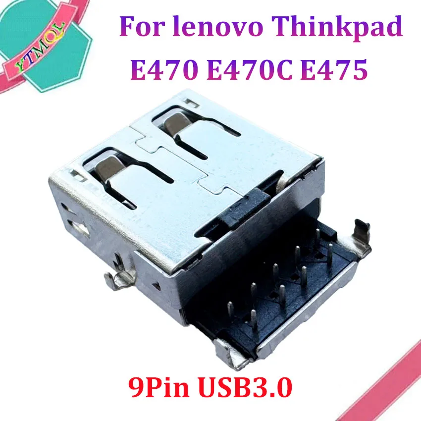 1Pcs USB 3.0 Jack Connector Fit For lenovo Thinkpad E470 E470C E475 Fro HP DELL SONY xiaomi Huawei Samsung ASUS Toshiba laptop