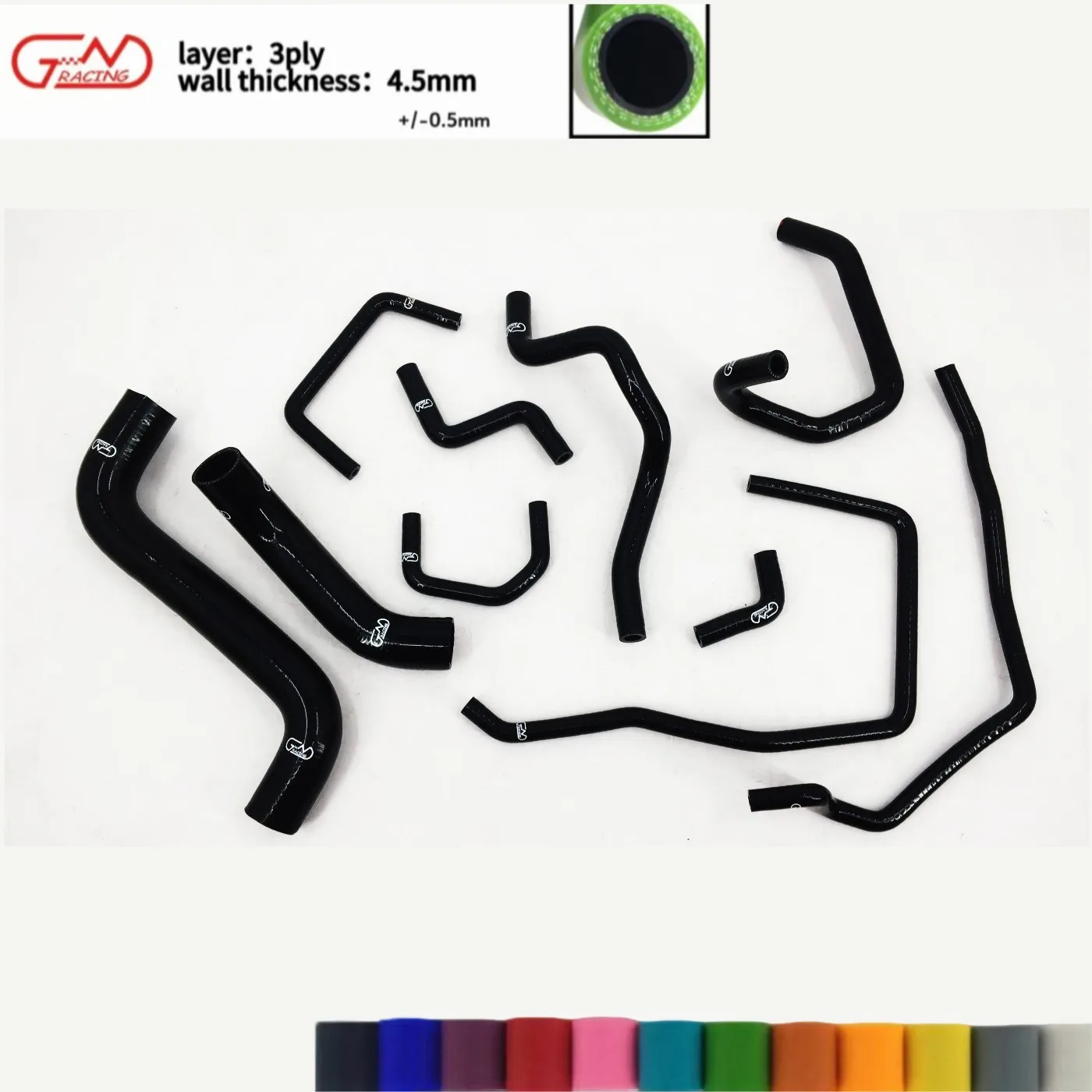 

SILICONE COOLANT RADIATOR HOSE KIT FOR SUBARU IMPREZA WRX MK10 GRB/GH 08-11