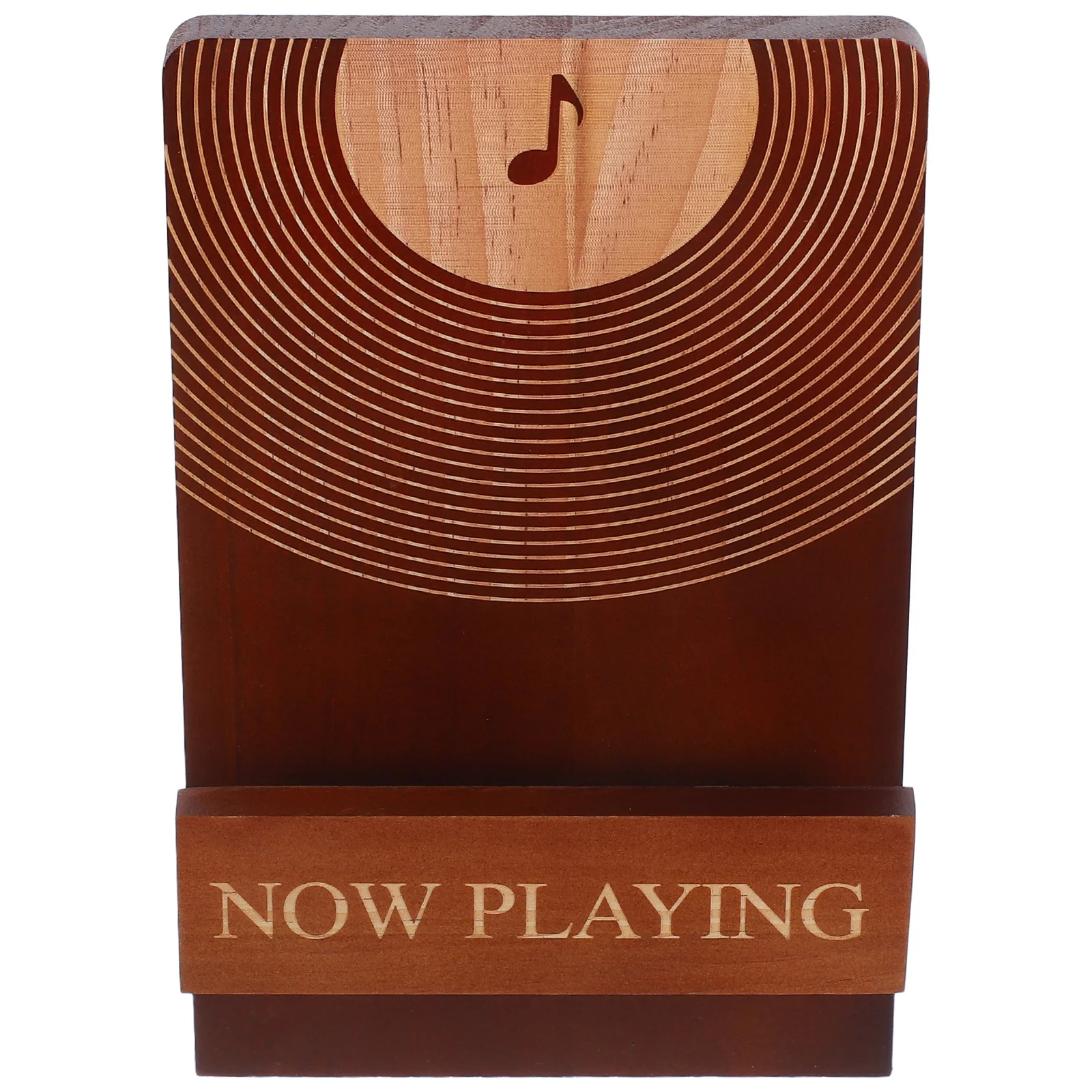 

Vinyl Record Display Stand Stable Platform for Albums Stylish Appearance Modern Home Office Decor Longterm Solution