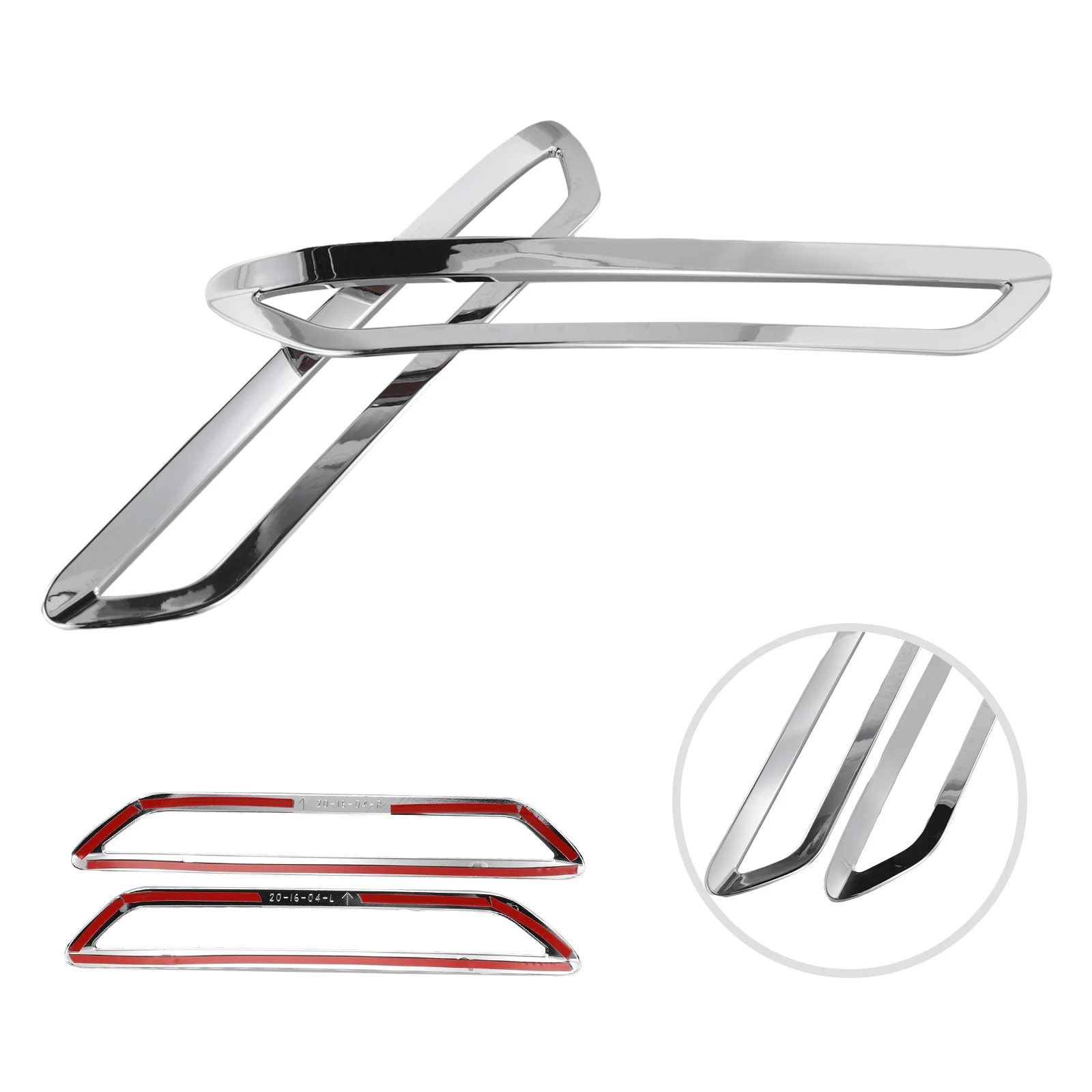 Add a Touch of Sophistication to Your For Hyundai For Sonata 2023 with a Chrome Molding Frame for Rear Fog Light