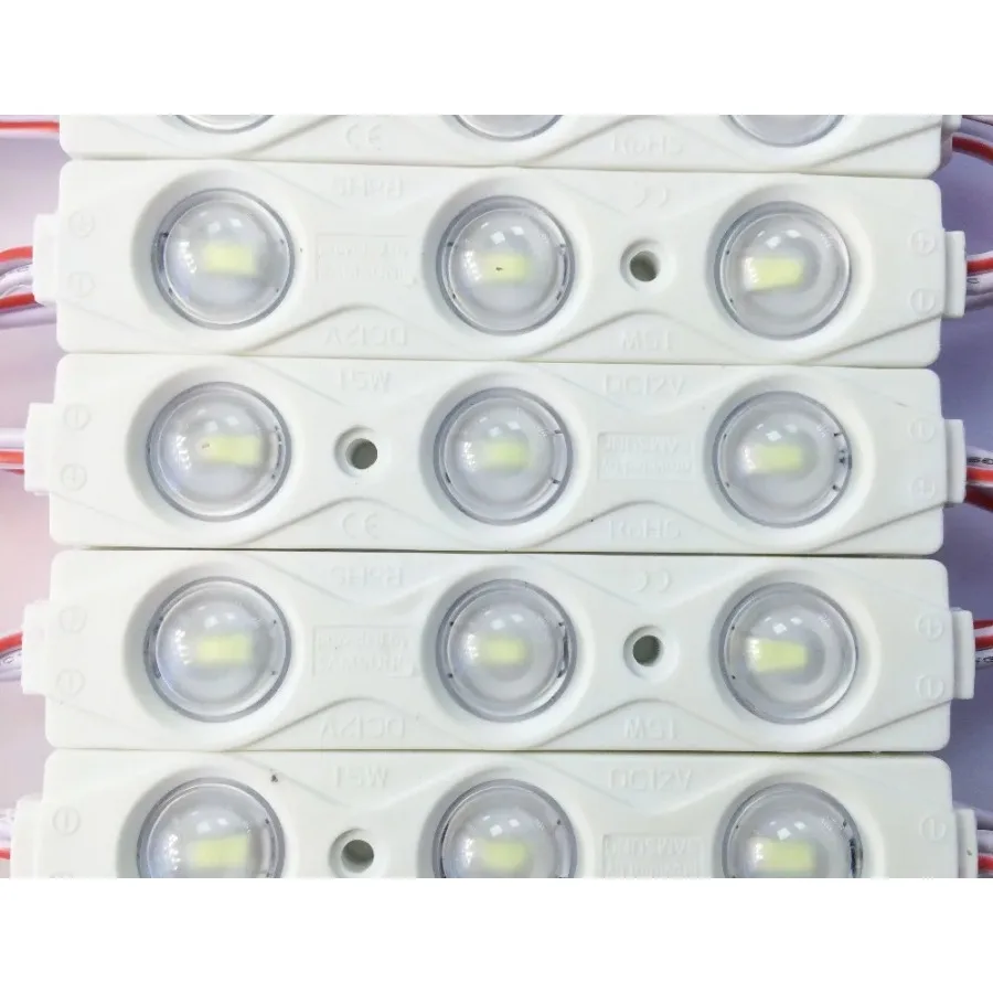 1000pcs/lot Super Brightness IP65 1.5W DC12V 5730 Led Modules 160 Degree 5630 LED Module For Advertising Sign And Channel Letter