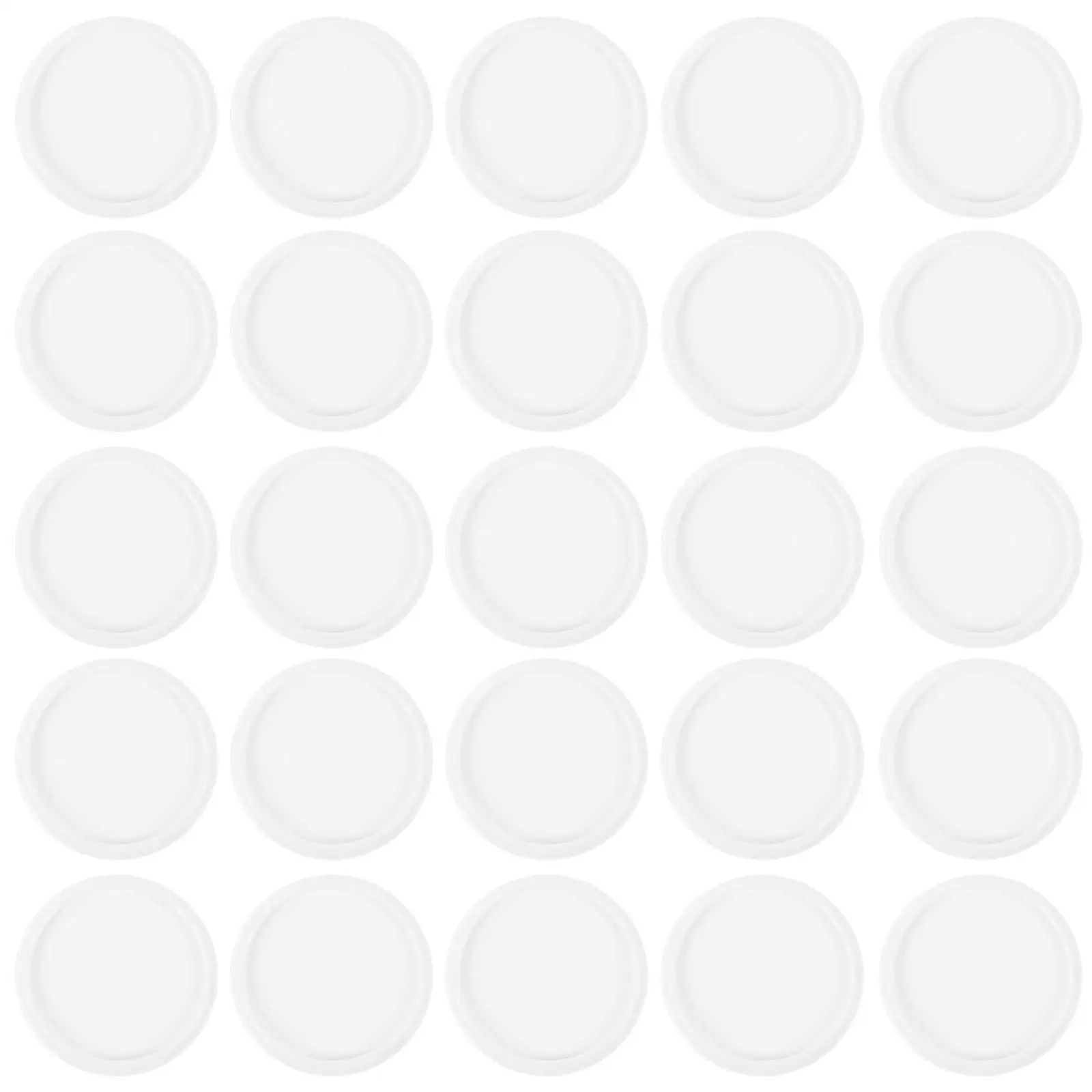 

55 Pcs Loose Leaf Disc Binders Solid Hooks Supplies Round Planners Binding Buckles Discs Plastic Filling