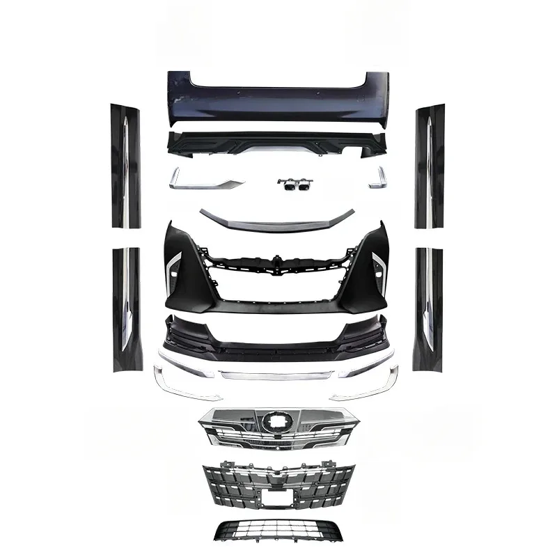 Suitable for 30 Series to 40 Series Body Kit Front and Rear Enveloping Side Skirt