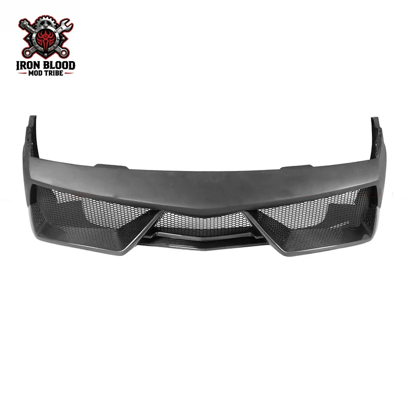 Suitable for Superleggera Style Partial Carbon Fiber FRP Front Bumper Lambo Gallardo LP570 2004-2007