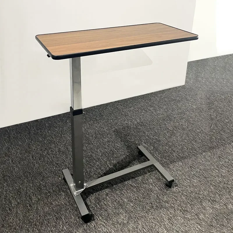 2026 Convenient Hospital Overbed Nursing Table With Wheels For Bedside Use Quality Furniture