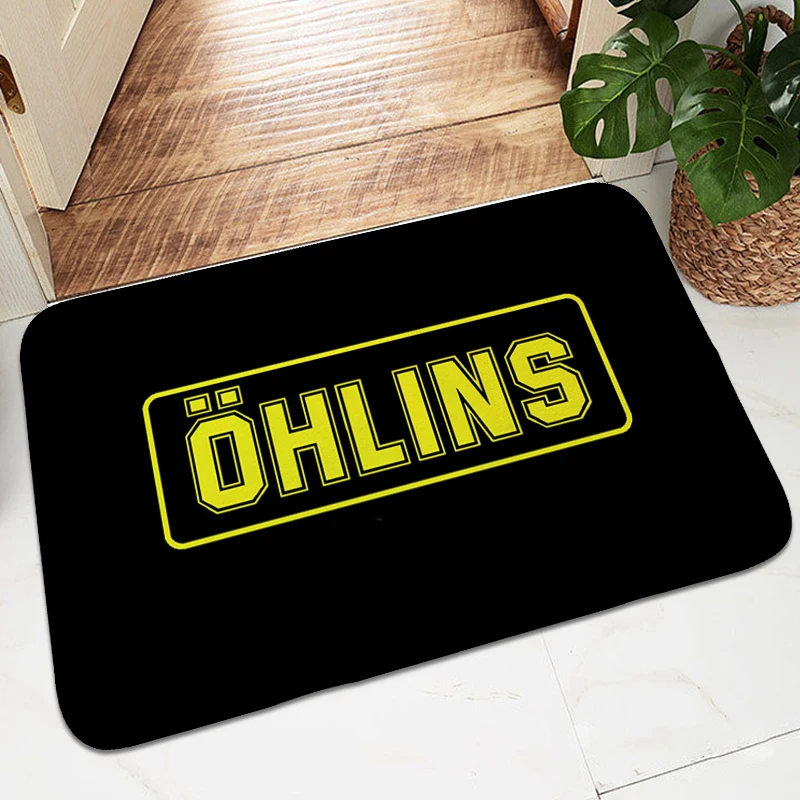 

Bathroom Mat O-Ohlins Carpets for Living Room Veranda Floor Kitchen Treadmill Rugs Entrance Door Doormat Useful Things for Home