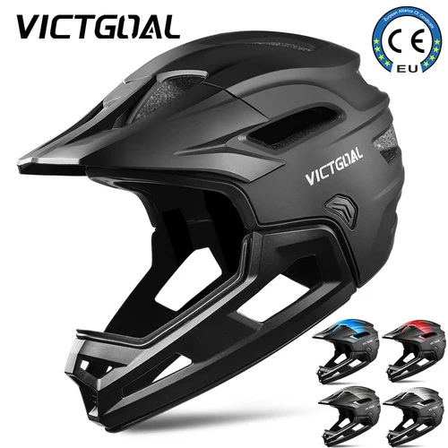 VICTGOAL-casco completo desmontable para bicicleta de montaña para hombre, protección para la cabeza de motocicleta, todoterreno, MBX, BMX, seguridad