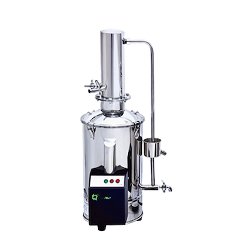 LABTEX Automatic Cuts off Control Water Distillation Apparatus Laboratory Distilled Water Machine 5L 10L 20L