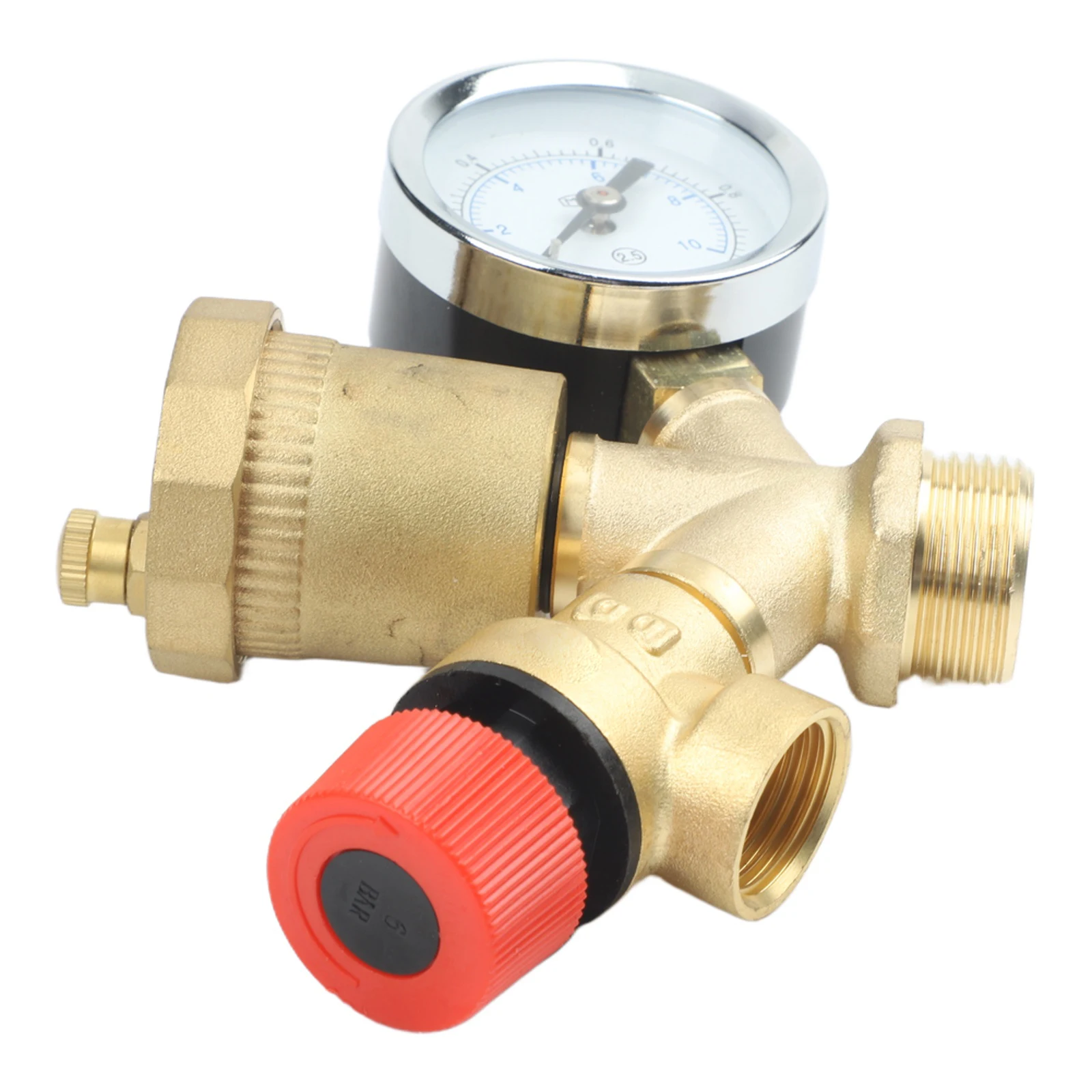 Safety Relief Valve Boiler Safety Group Quick Bleeder Complete Safety Set Quick Bleeder For Heating System Yellow
