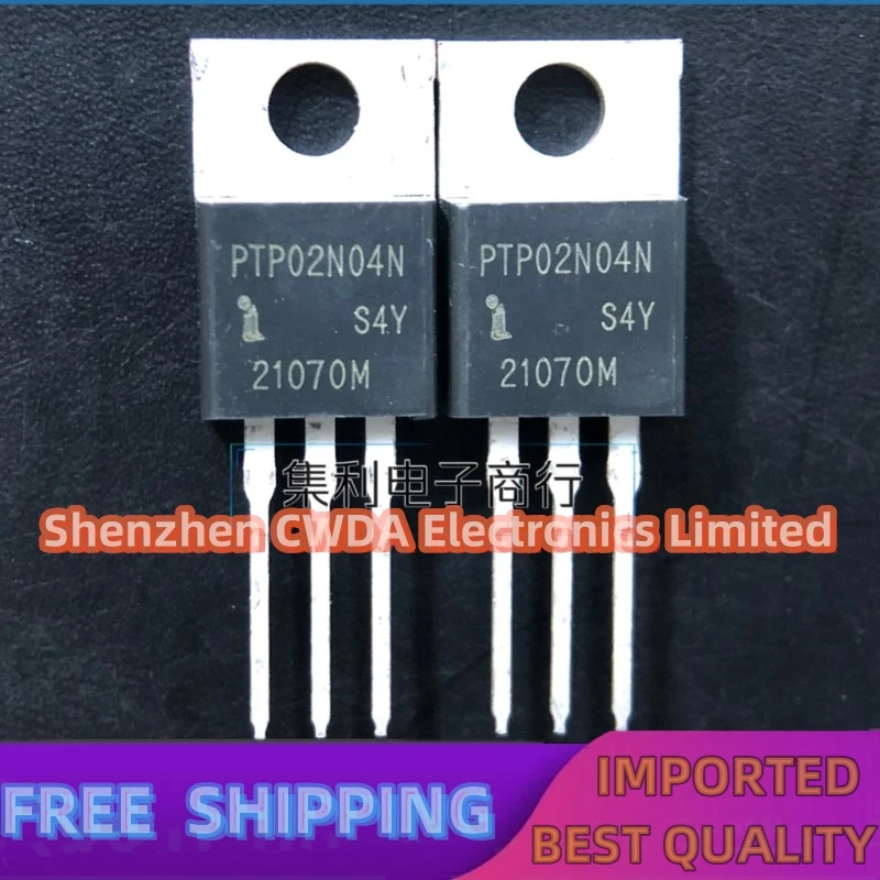 10PCS-20PCS  PTP02N04N  MOS  TO-220 40V 280A  In Stock Can Be Purchased