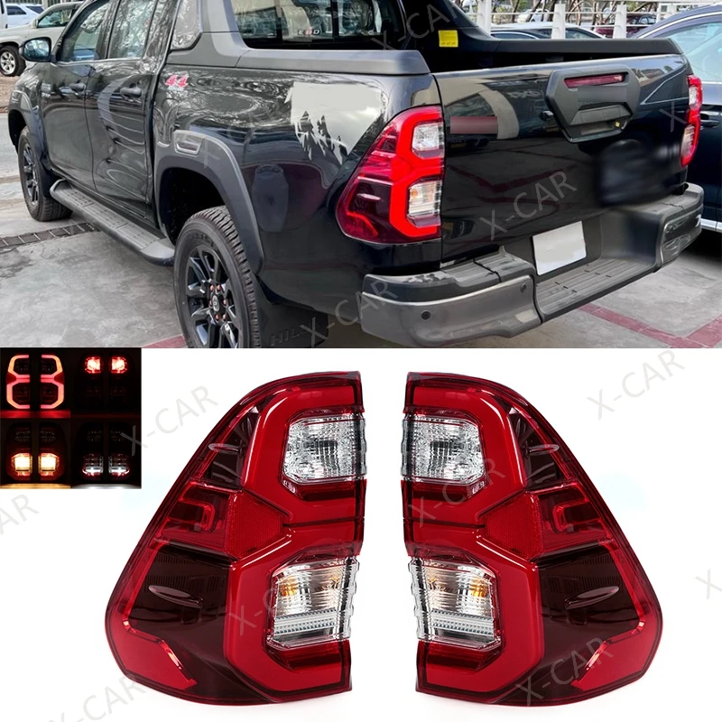 

For Toyota Hilux Revo Rocco SR5 Pickup 2020 2021 2022 Rear Bumper Tail Light Brake Lamp 815600K430 815500K430