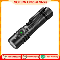 Sofirn SC29 Powerful Flashlight Rechargeable 3000 Lumens XHP50B EDC 21700 Torch Light Lantern IPX8 for Camping Fishing