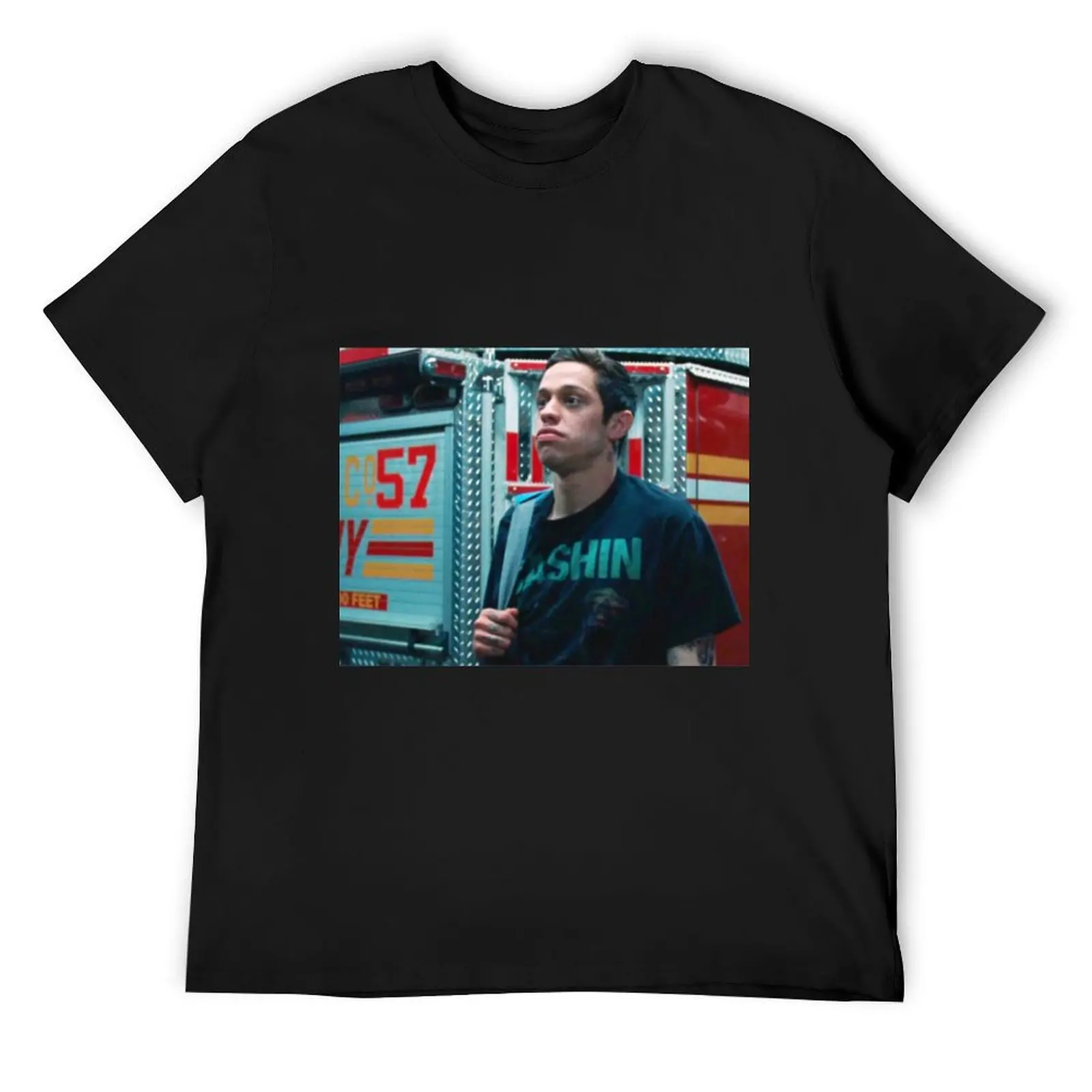 

Pete Davidson in the King of Staten Island Movie Design T-Shirt baggy shirts sweat Short sleeve tee men