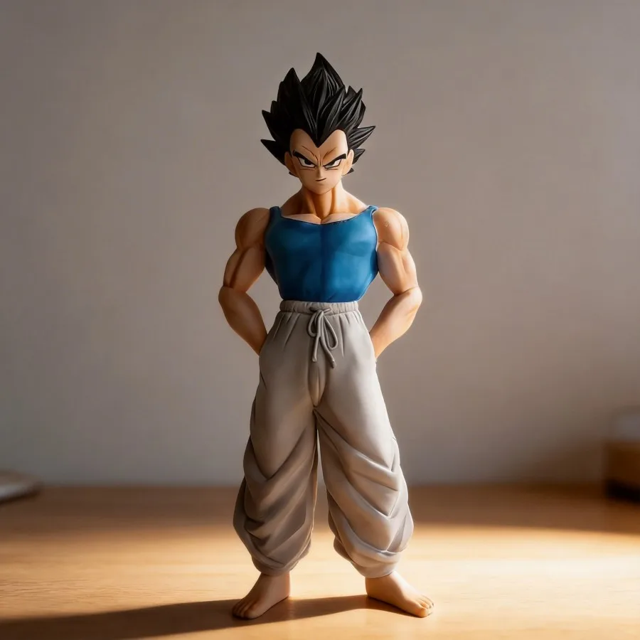 

Vegeta Casual Wear & Training Suit Dragon Ball Anime Figure 26cm Statue Model Ornament Collection Gift for Fans