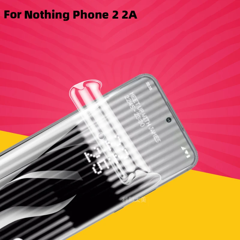

Soft Hydrogel Clear Transparent screen Protector film for Nothing For Nothing Phone 2 2A 10pcs