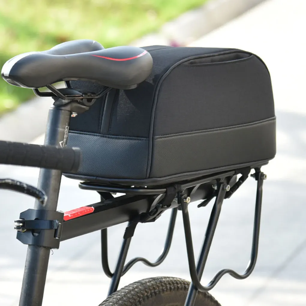 

Bike Trunk Bag Waterproof Cycling Large Capacity Bicycles Rear Seat Bags Universal Pouch For Riding Travel Storage Accs