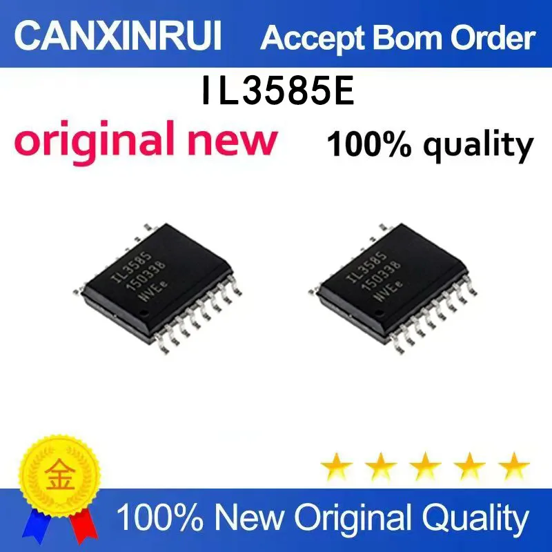 (5pcs-100pcs）New IL3585E IL3585 Surface Mount SOIC16 Line Transceiver Isolator Chip