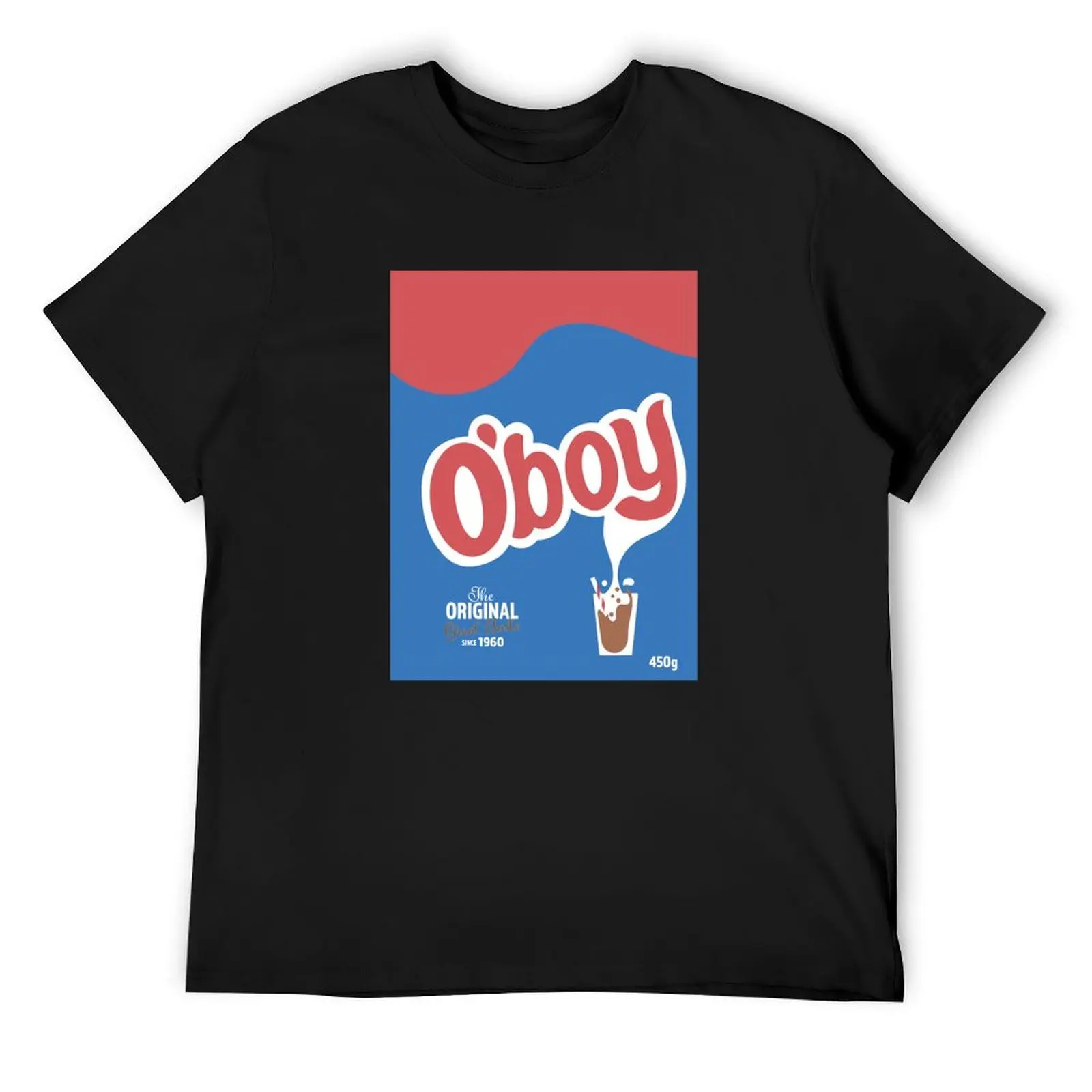 O'boy pulver Swedish Chocolate Drink T-Shirt quick drying customizeds anime t shirts plain black t shirts men