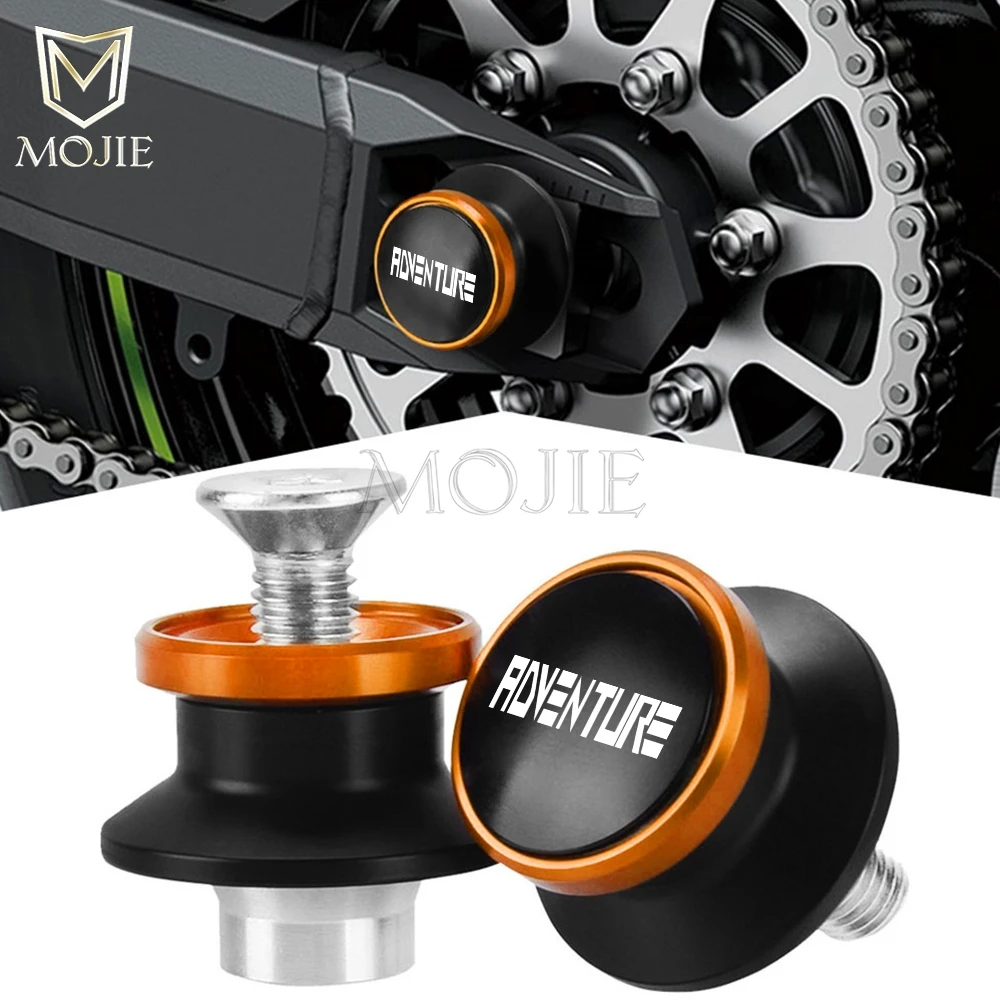 

Motorcycle 10mm Swingarm Spools Stands Screws Sliders For 390 790 890 ADVENTURE Adv /R/S 2017 2018 2019 2020 2021 2022 2023 2024