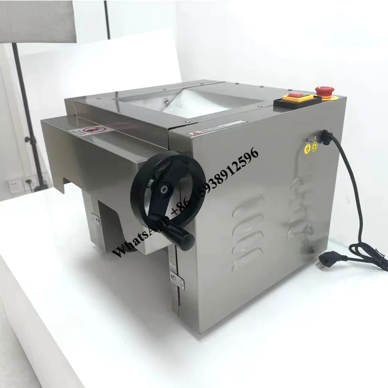 آلة صفائح العجين عالية السرعة سطح المكتب المعكرونة الصحافة الفولاذ المقاوم للصدأ طبل نخب الخبز على البخار الكعك الخبز العجن صانع #1