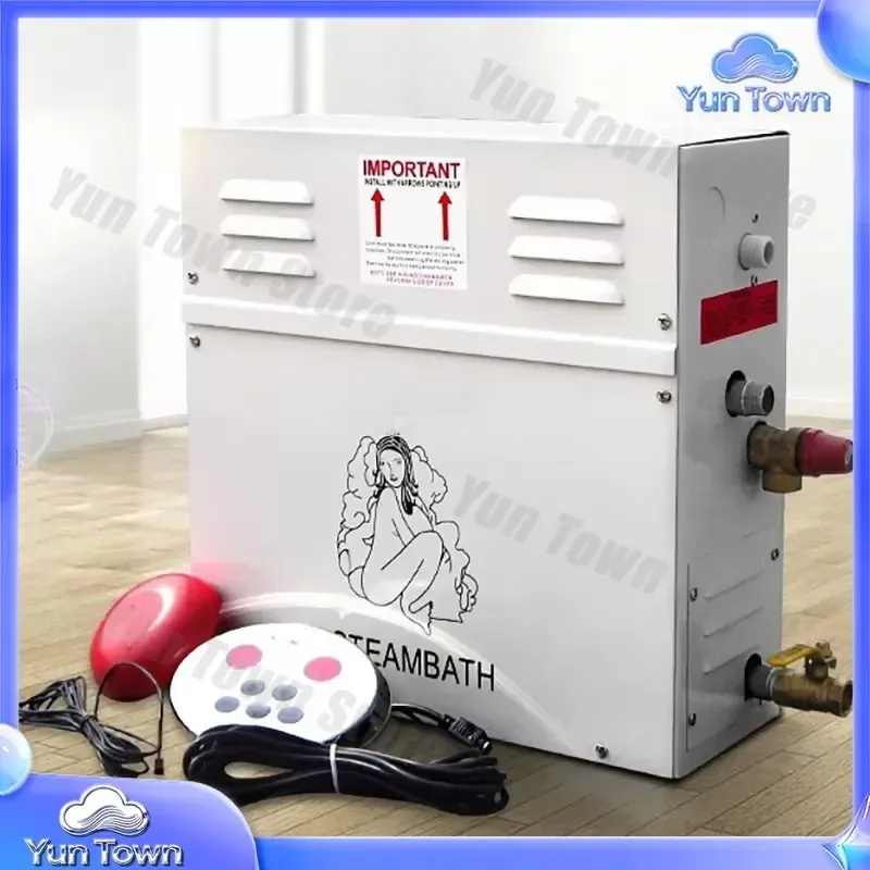 for Household Steam Room 3KW Steam Generator Machine 220V Wet Flow Furnace Commercial Sauna Equipment Digital Controller