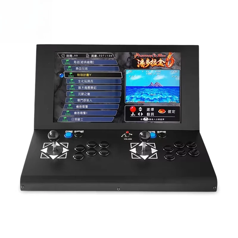 19-inch Wide Screen Coin Operated Desktop Fighter 1 Player   Commercial Street Arcade Game Console