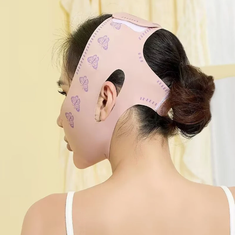 1pc Face Care Bandage Breathable V Face Band Cheek Lift Up Anti Wrinkle Face Thin Mask Reduce Double Chin V-Line Shaping Bandage