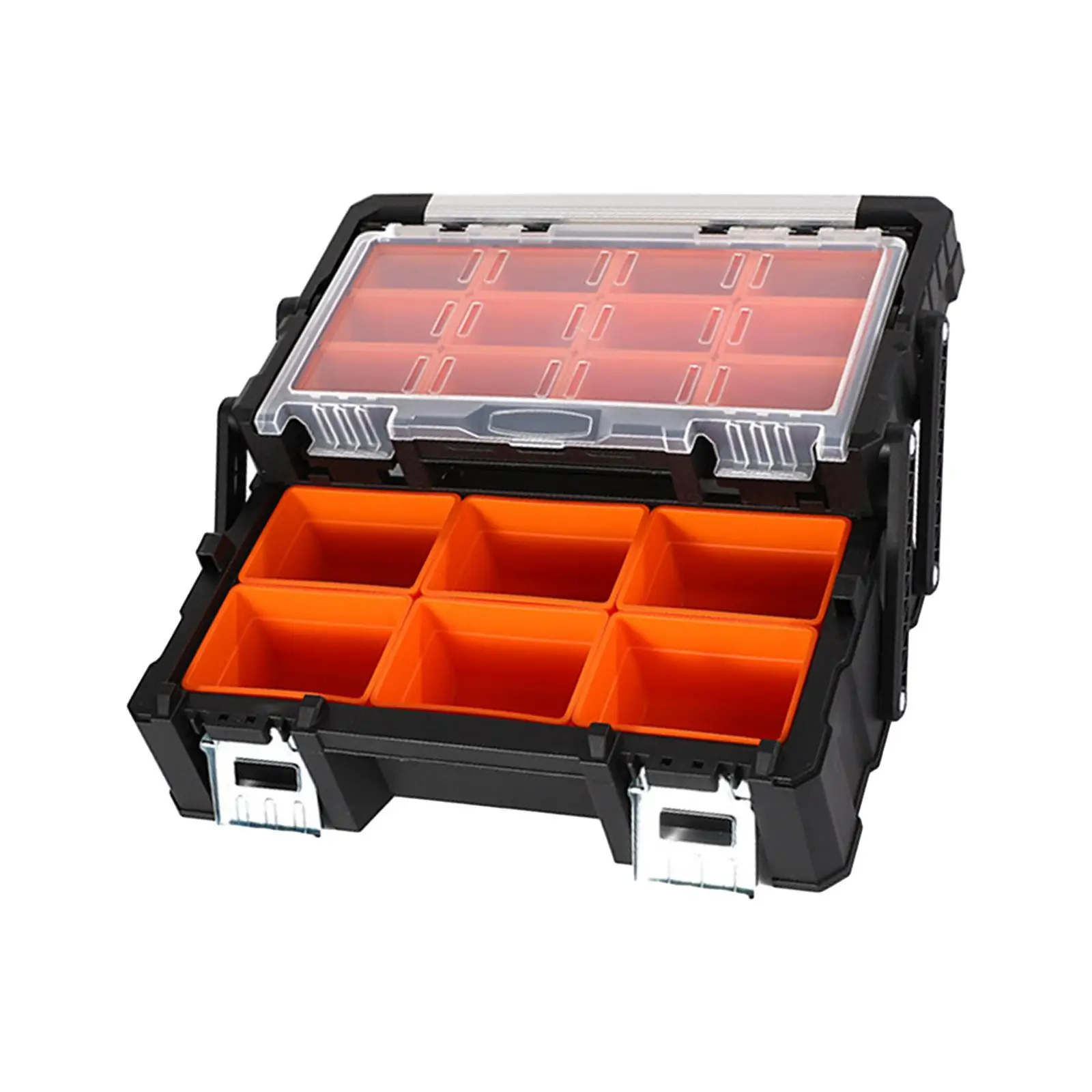 

Electrician Screws Organizer Multifunction Auto Tool Box Wear Resistant Home Use Tool Organizer for Fishing Camping Outside