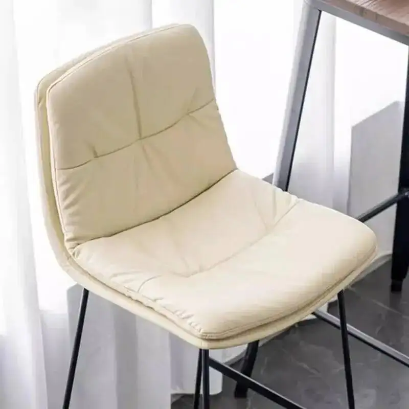 

Bar Aesthetic Comfortable Chair Ergonomic Elegant Luxury Premium Bar Chair Trendy Beauty Taburetes De Bar Modern Furniture