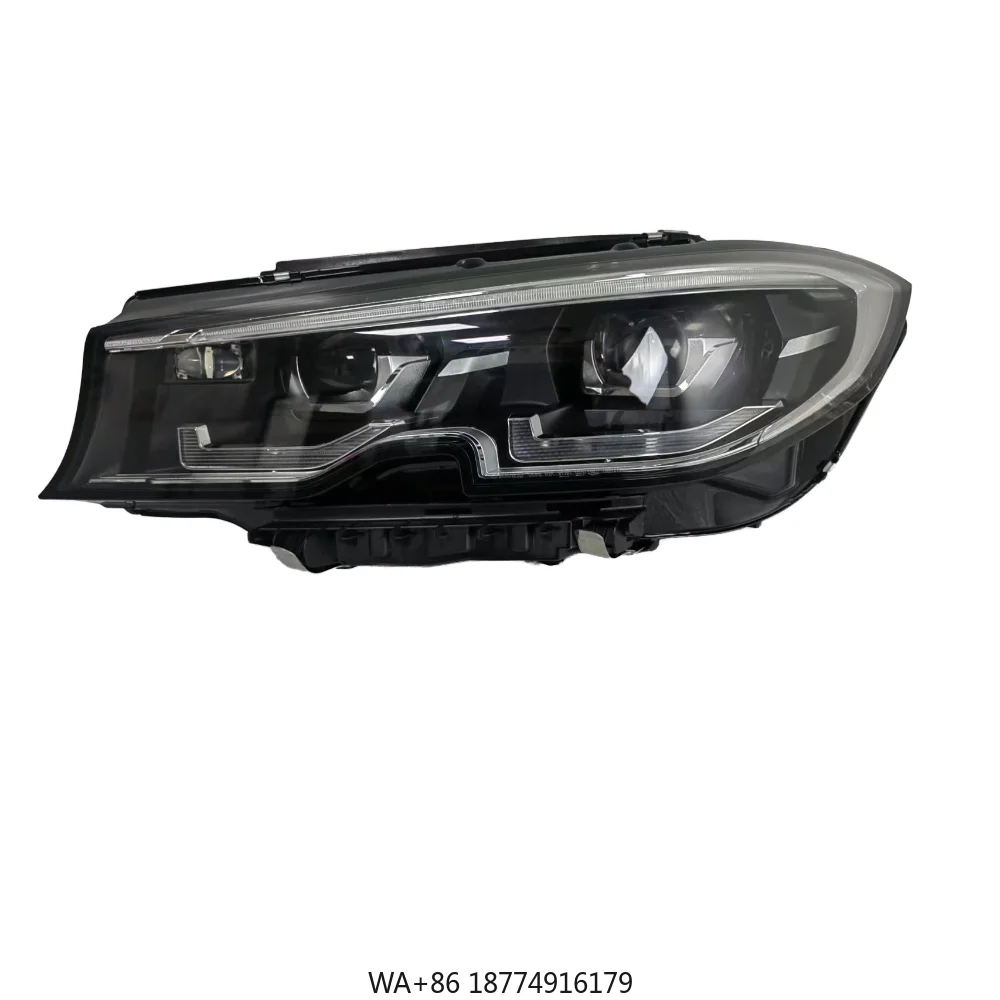 

FOR 2020 3 Series G20 LED Headlamps with Turn Signal DRL Yellow/White Light Bulbs New Condition OE Car