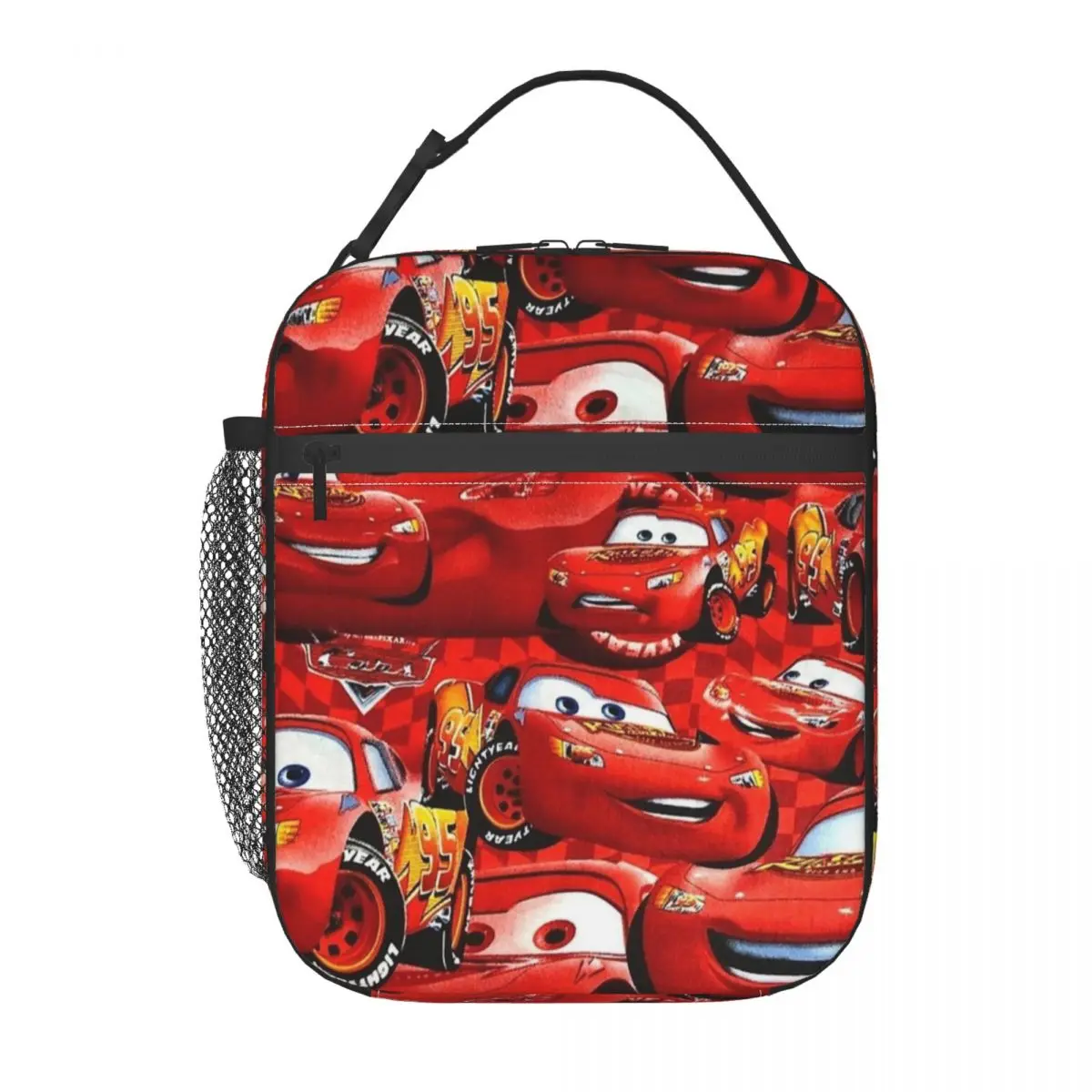 Lightning Mcqueen Cars Galaxy Insulated Lunch Bags Large Lunch Container Thermal Bag Lunch Box Tote School Picnic Food Bag