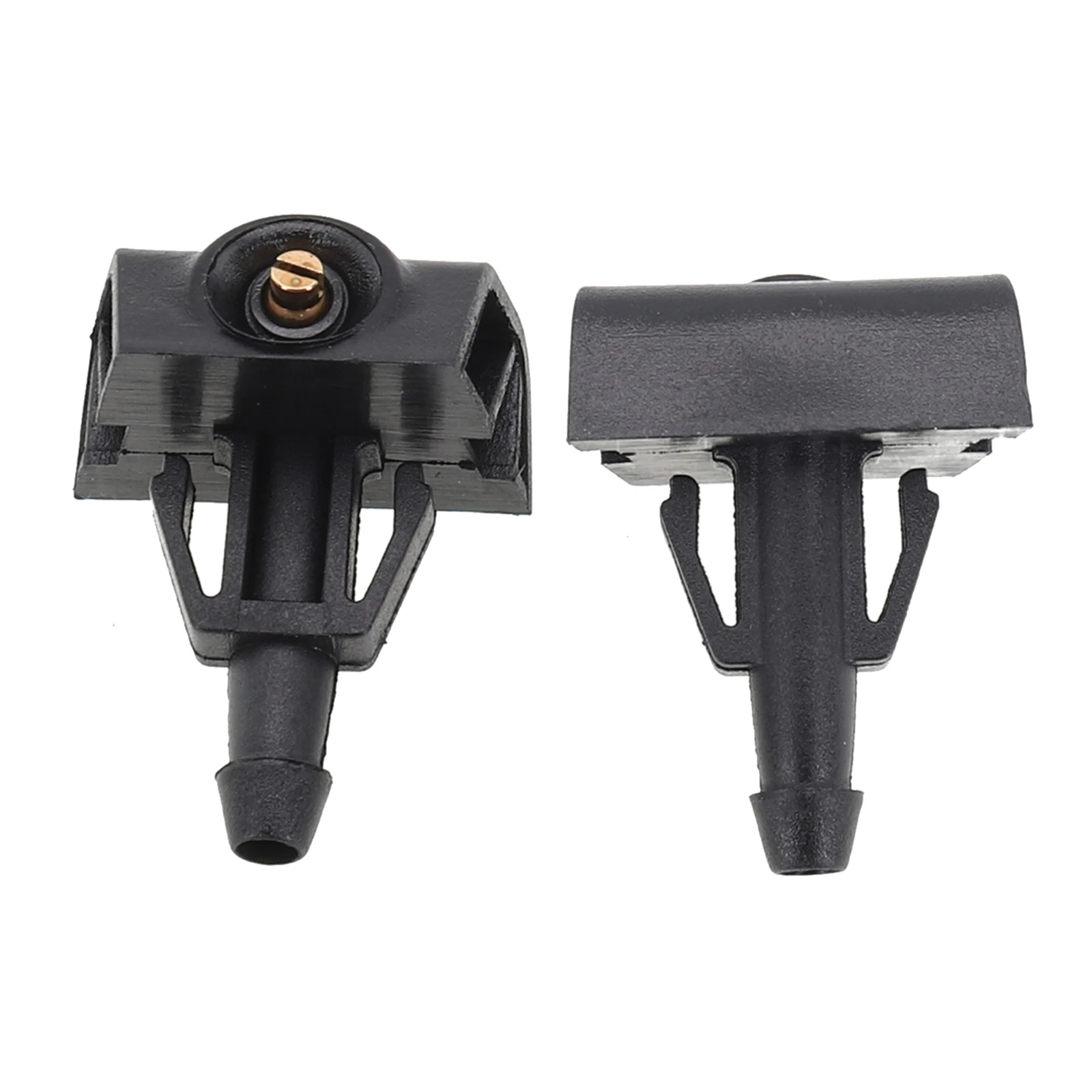 

2Pcs Car Windshield Washer Jet Nozzle 28932BA61A For Nissan For JUKE F15 Windscreen Washer Water Spout Cover Wiper Accessories