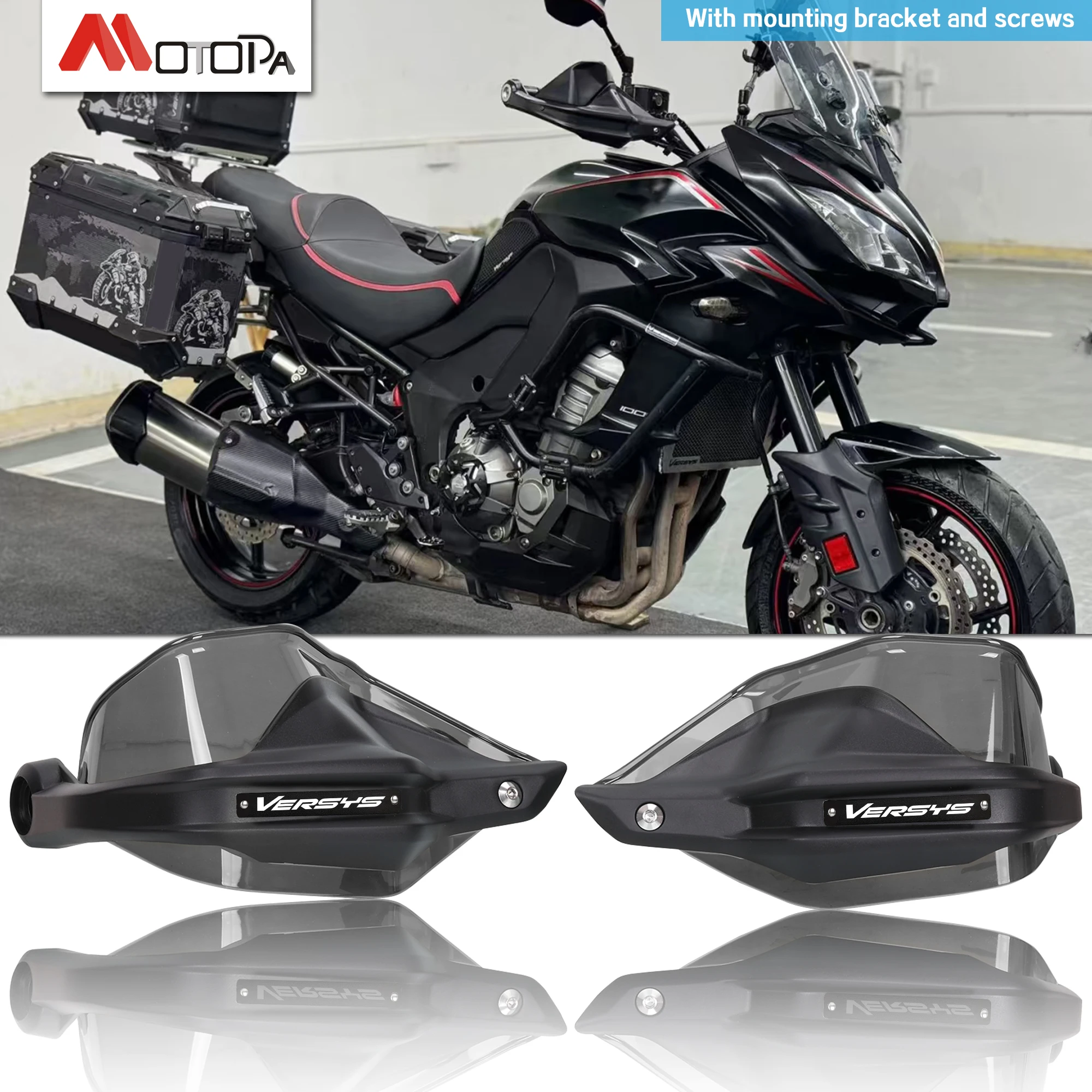 

Мотоциклетные поручни для Versys 650, щитки для лобового стекла, защита от ветра для рук для Kawasaki Versys 650 Versys 1000