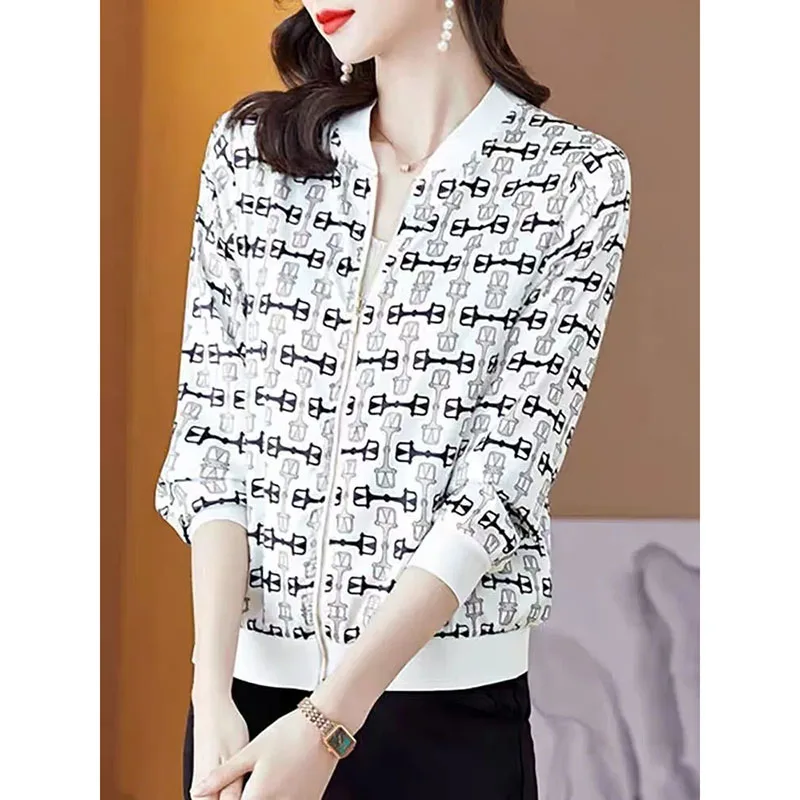 

No Pilling /2025 Spring Autumn Women's Hoodless Cardigan Coat New Female Fashion Jacket Leisure Plus Velvet Padded Overwear