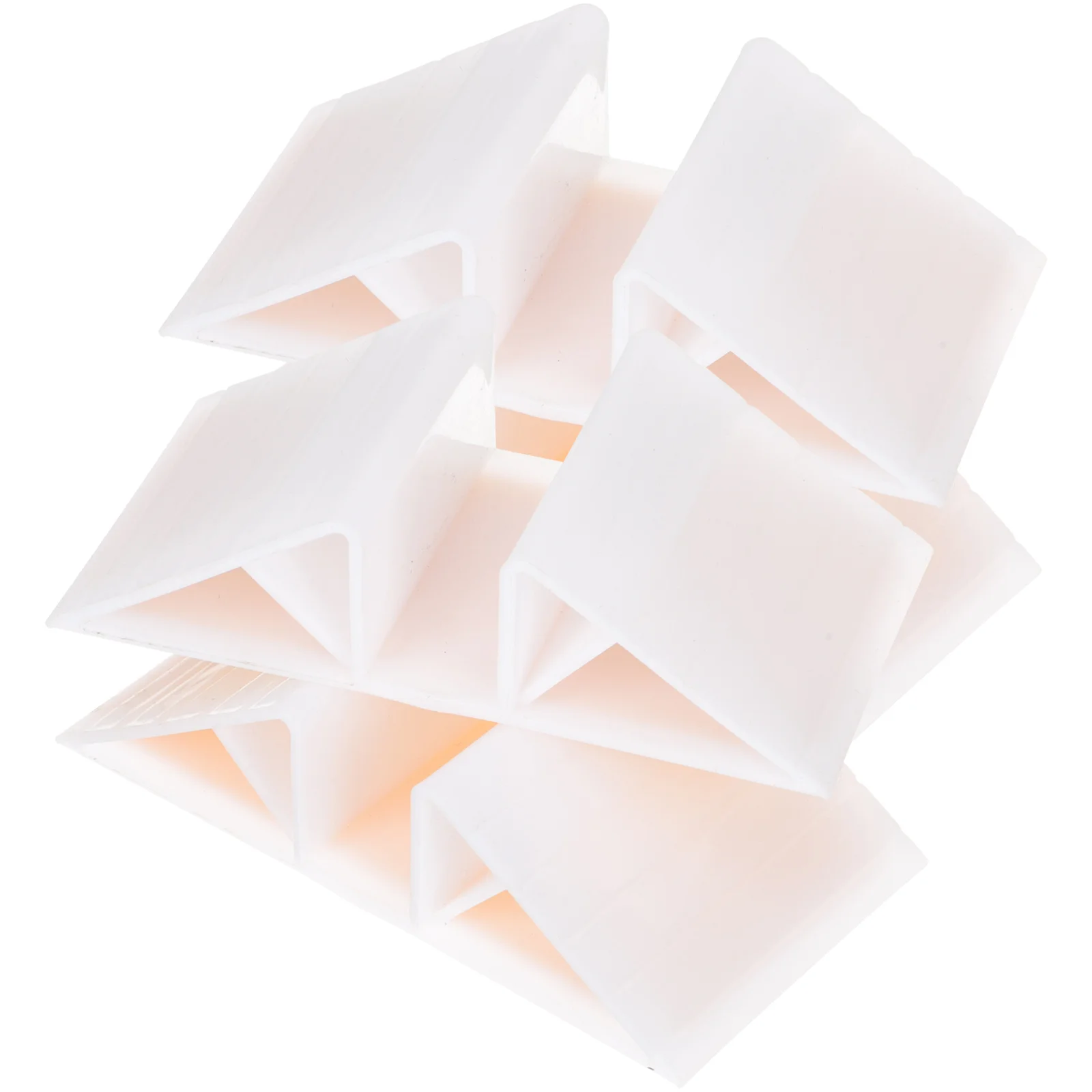 4 قطعة قاعدة سياج الحيوانات الأليفة مثبتات دعم بلاستيكية للأسوار الصغيرة ملحقات حامل سياج ساحة الحديقة المتينة #5