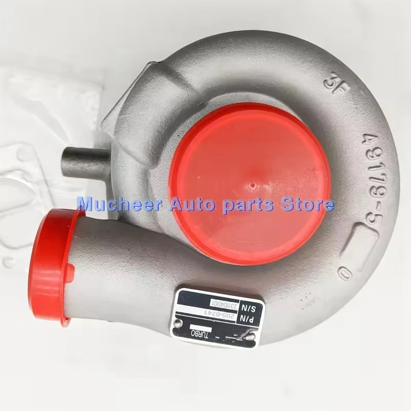 E320D Excavator Turbocharger 205-6741 2056741 CAT 3066 Engine Turbo for CAT 320C 320D 323DL excavator parts