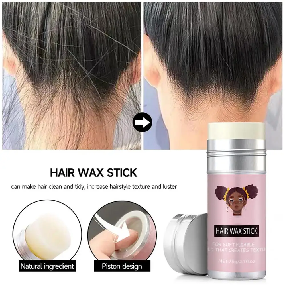 

Broken Hair Artifact Hair Wax Stick Professional Fixed Frizz Women Children Styling Hair Hold Men Fluffy Products Hair Stro K8G4