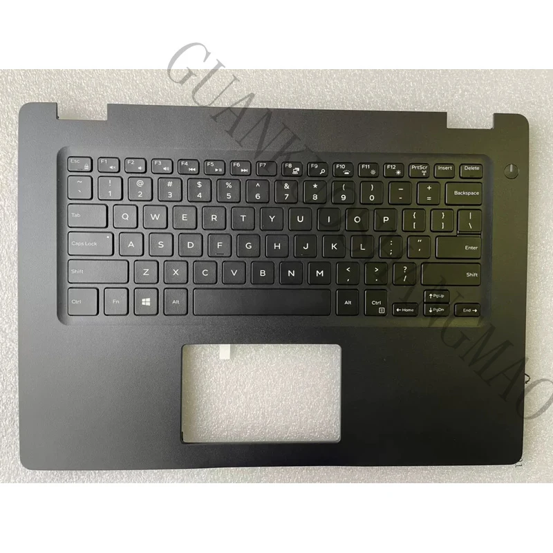 HTS...Hand rest with light keyboard for Dell Latitude 3490 E3490 P8YTM 0P8YTM black