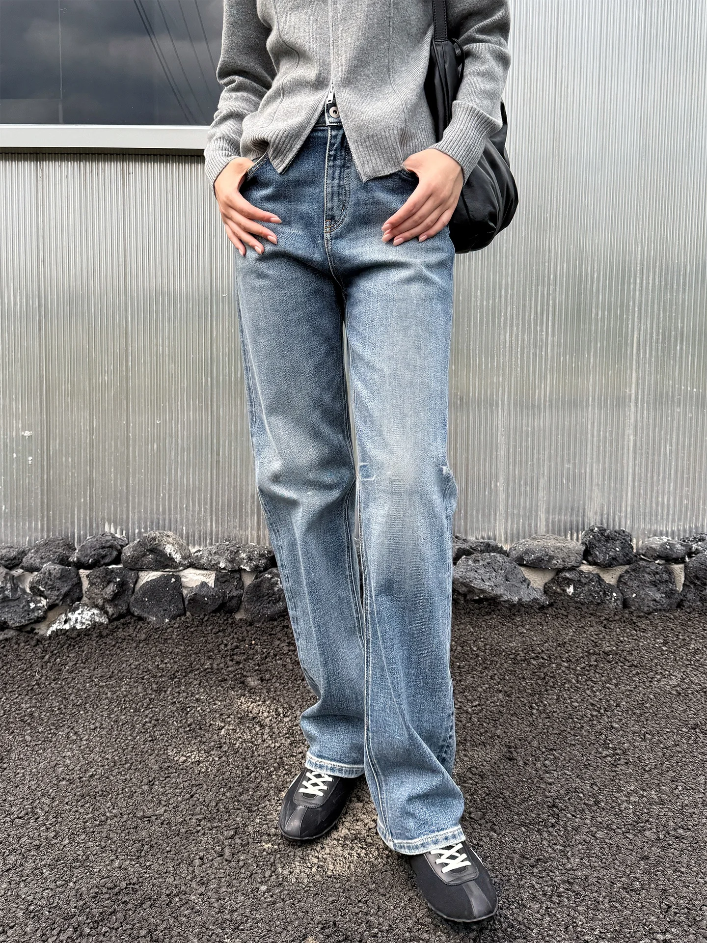 

Джинсы женские прямые с высокой талией, белые, из денима, в стиле ретро, облегающие, универсальные, из смесового хлопка, повседневные