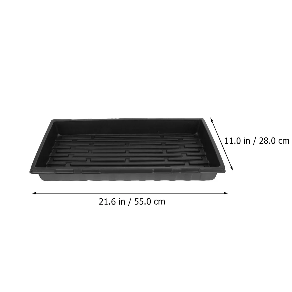 

3pcs Germination Trays Durable Plant Growing Tray For Greenhouse Gardening Seedlings Starter Lightweight Plastic Planting Holder