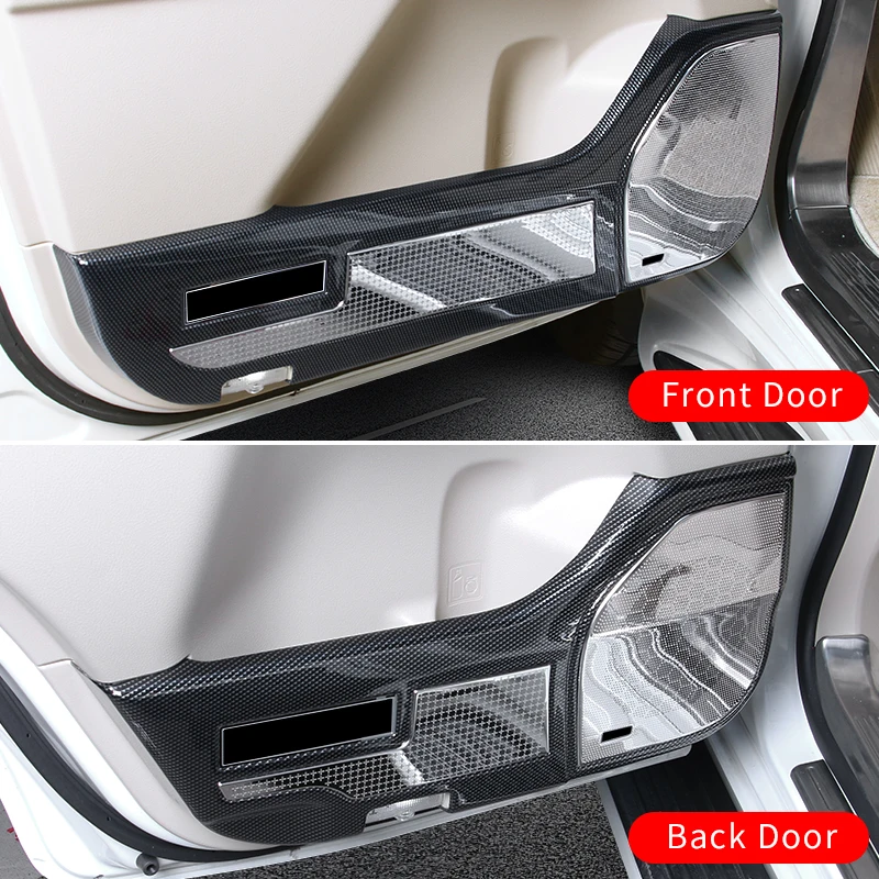 For Toyota Land Cruiser 200 Interior Modification Accessories LC200 Car Door to Prevent Scratches Protective Pad Speaker Cover