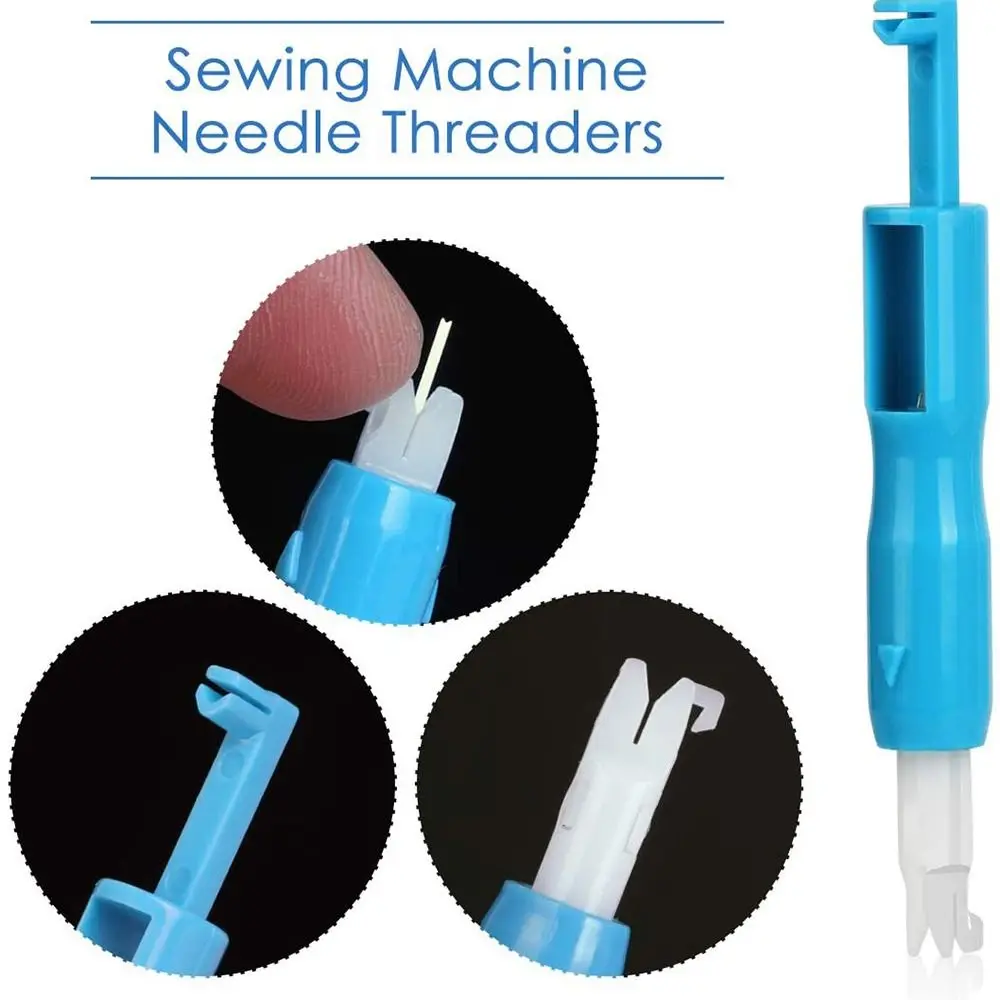 For Sewing Machine Easy Creative Needle Inserter Threader Sewing Tool Quick Automatic Needle Changer